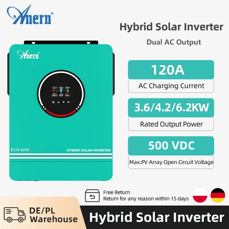 Solar Pump Controller - Solar Off Grid Inverter Hybrid 3600W