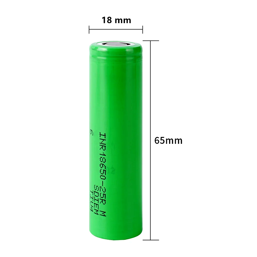 18650 25R 3.7V 2500mAh NEW Hig - đánh giá và giá Renewable Energy Technology