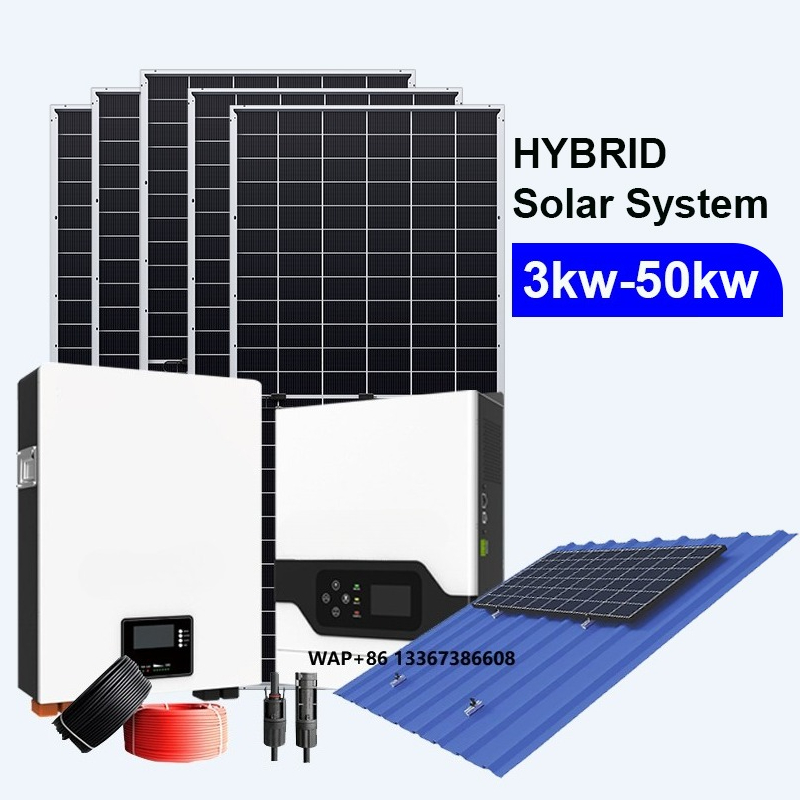 In Stock Hybrid Solar System 3 - đánh giá và giá Solar Panel System 10Kw