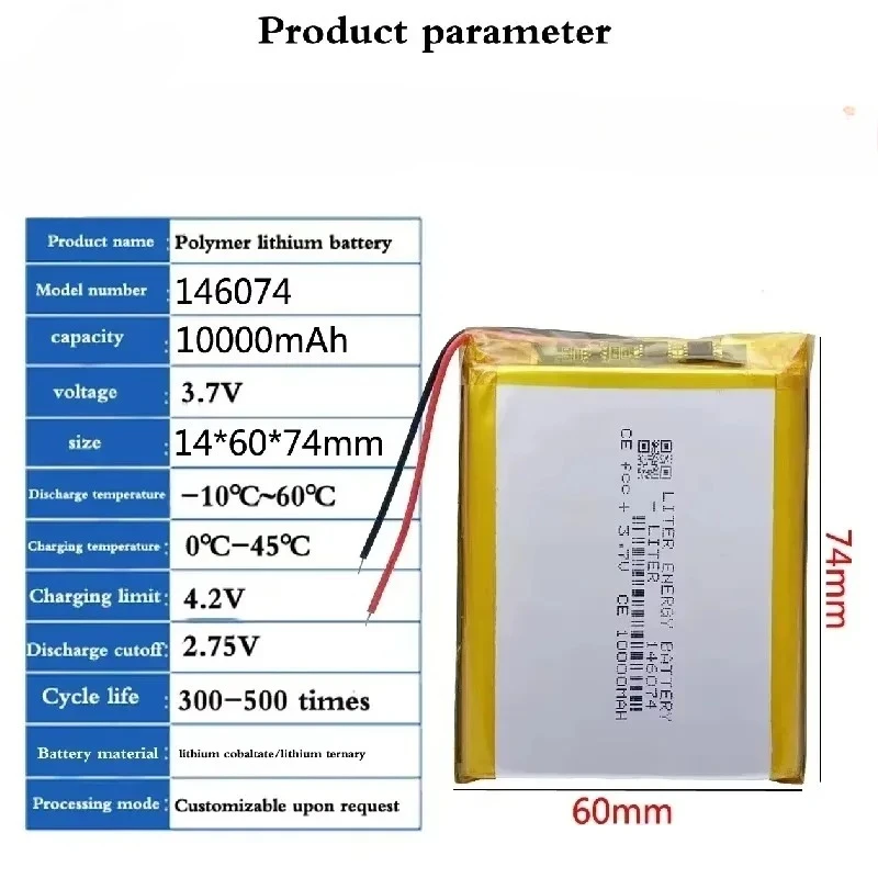 100% Brand New 146074 3.7v 100 - đánh giá và giá Renewable Energy Technology