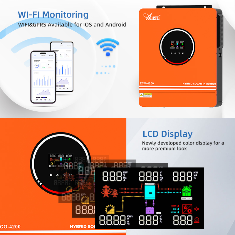 Solar Off Grid Inverter Hybrid - đánh giá và giá Solar Pump Controller
