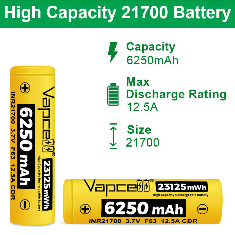 New High-capacity 21700 Batter - đánh giá và giá Renewable Energy Technology