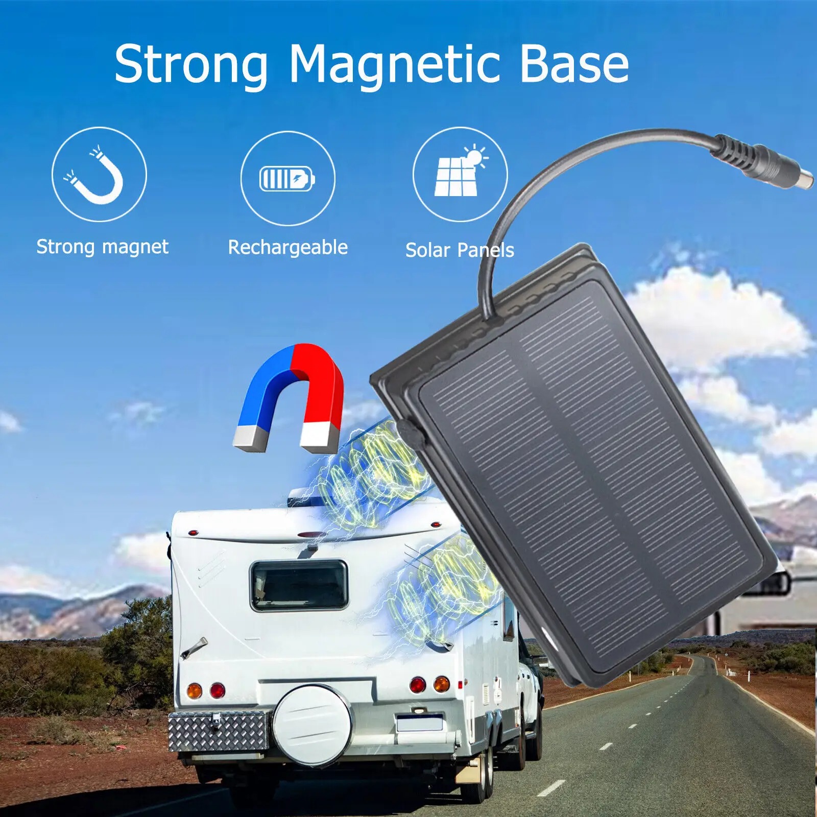 Magnetic Solar Rechargeable Po - đánh giá và giá Renewable Energy Sources
