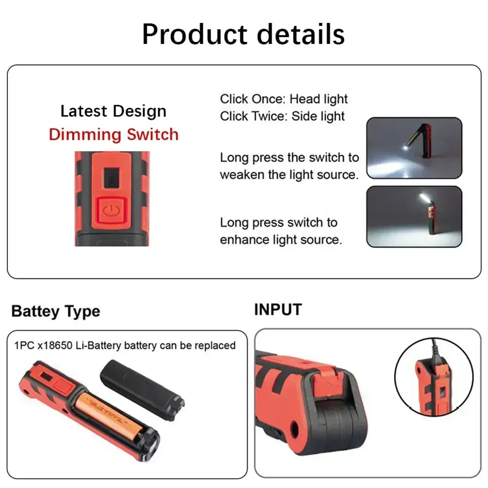 Dimmable COB LED Work Light US - đánh giá và giá Renewable Energy Sources