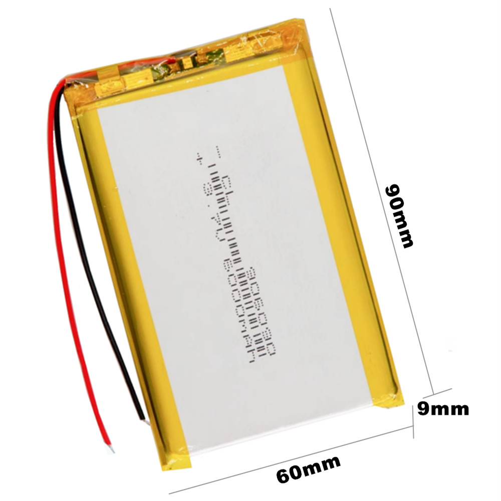906090 3.7V 6000mAh Lithium Po - đánh giá và giá Renewable Energy Sources