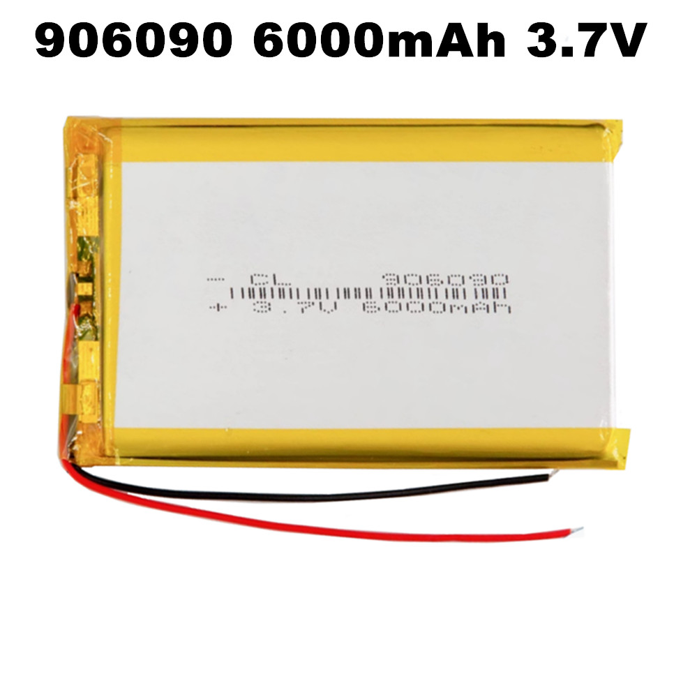 906090 3.7V 6000mAh Lithium Po - đánh giá và giá Renewable Energy Sources