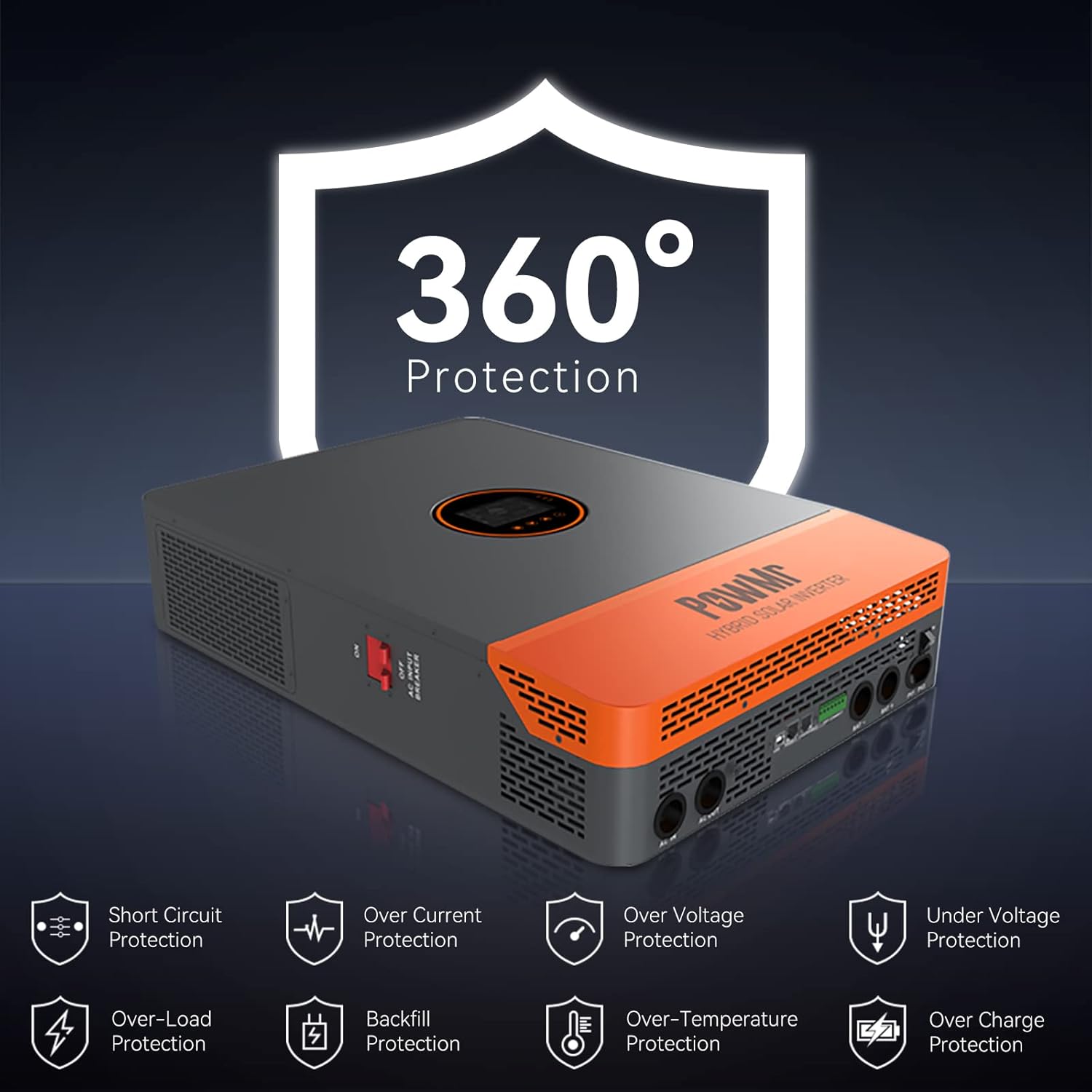 PowMr 10KW Split Phase Inverte - đánh giá và giá Solar Pump Controller