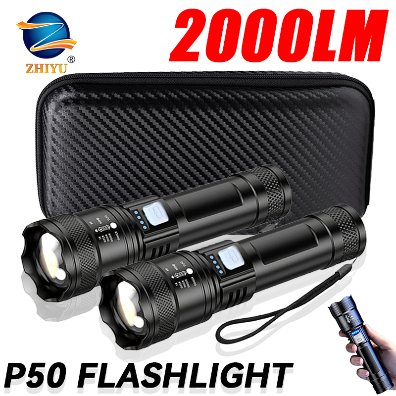 Tactical LED Flashlight 2000LM - đánh giá và giá Renewable Energy Sources